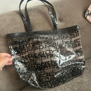 Clear Cheerleading tote